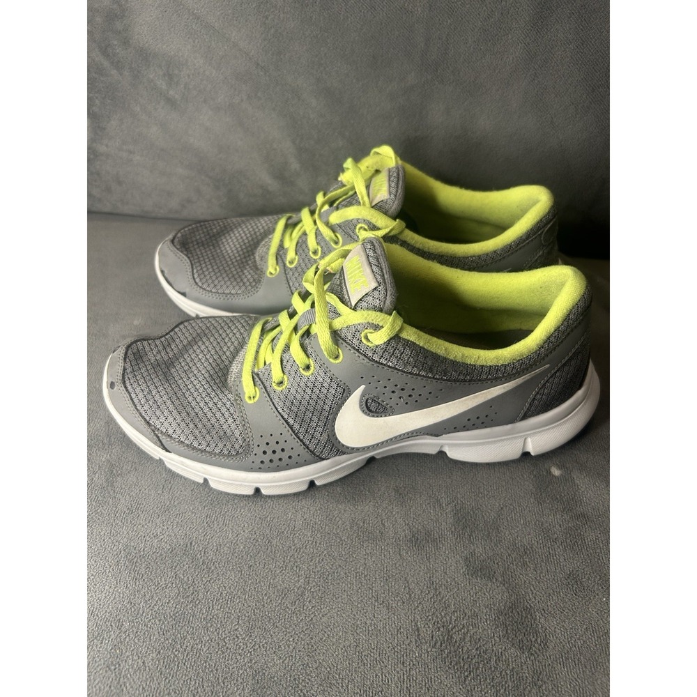 Nike Flex Experience RN 525754-002 Mens 8.5 Gray Volt Running Shoes 2012
